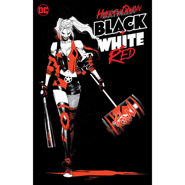 DC Comics Harley Quinn Black + White + Red