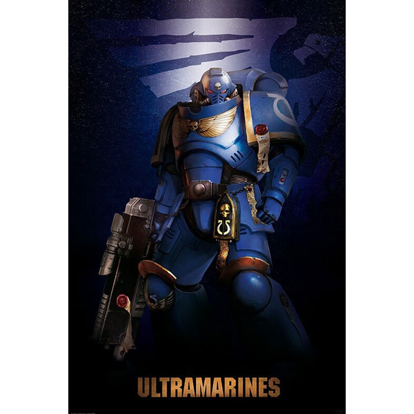 Abysse Corp Warhammer 40K Ultramarine Poster 91,5 x 61 cm