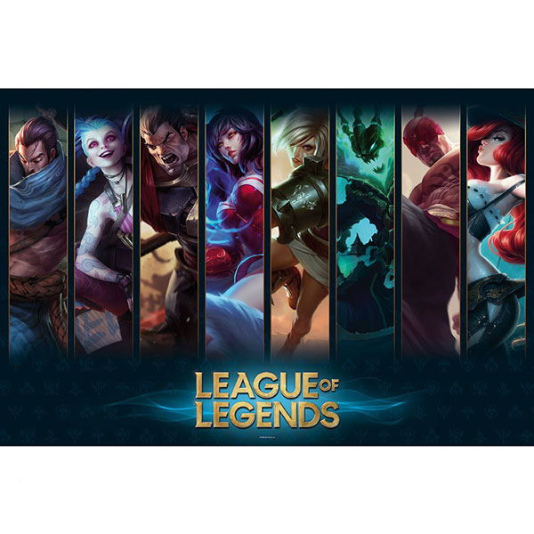 Abysse Corp League of Legends Champions Poster 91,5 x 61 cm