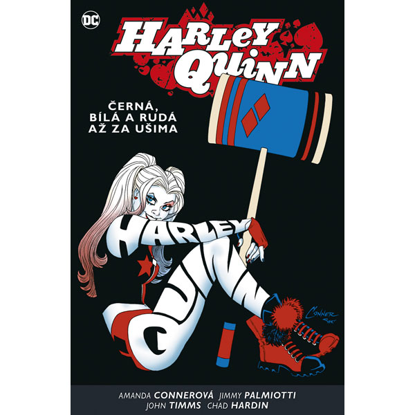 BB art Harley Quinn 6: Černá, bílá a rudá až za ušima