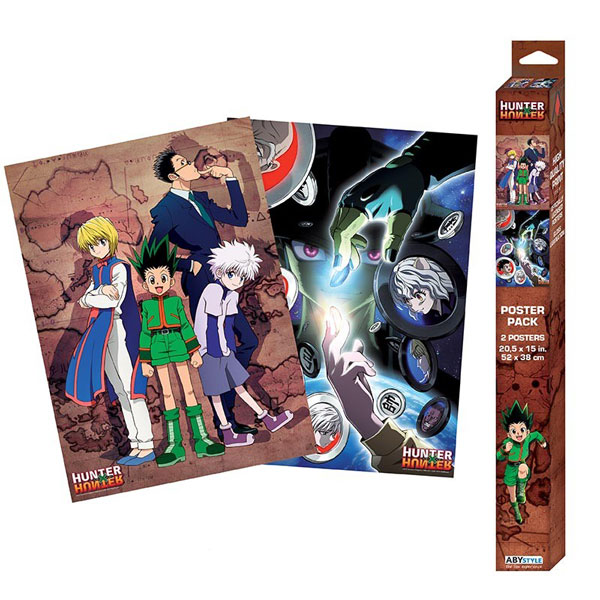 Hunter X Hunter Groups Posters 2-Pack 52 x 38 cm