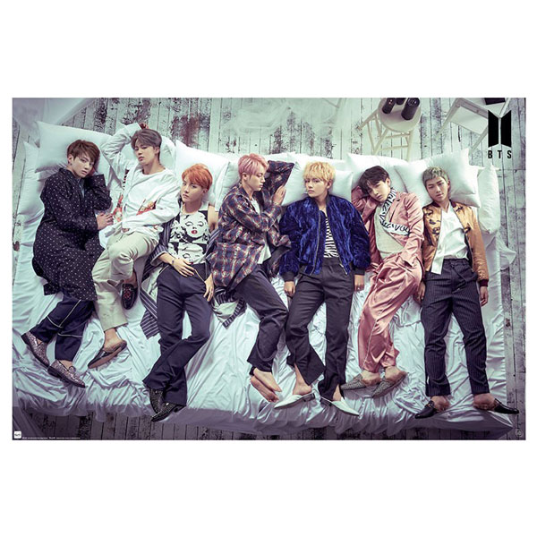 Abysse Corp BTS Group Bed Poster 91,5 x 61 cm