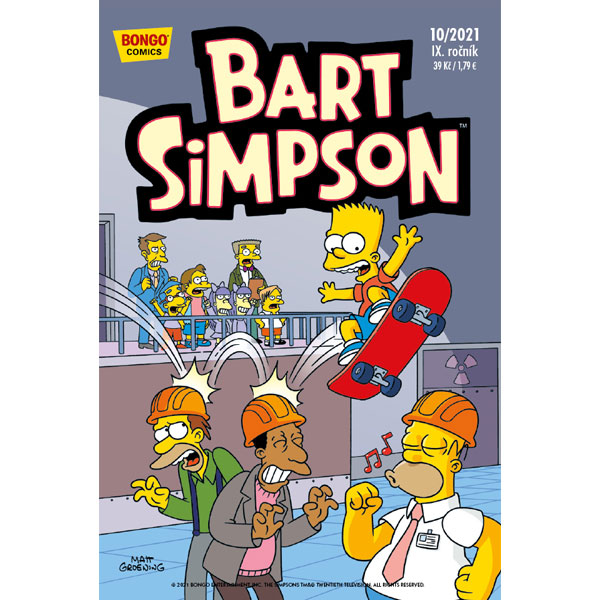 CREW Simpsonovi: Bart Simpson 10/2021