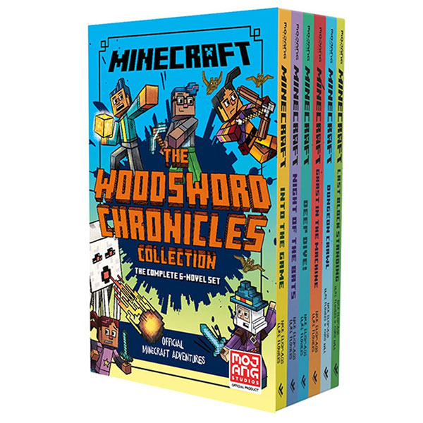 Harper Collins Minecraft Woodsword Chronicles 6 Book Slipcase
