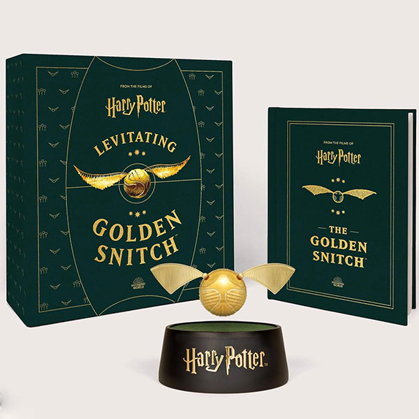 Figúrka Running Press Harry Potter Levitating Golden Snitch