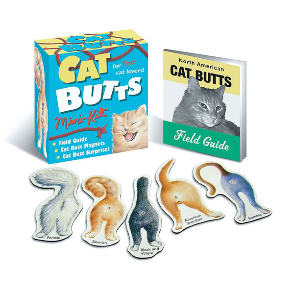 Running Press Cat Butts Magnet Set Miniature Editions