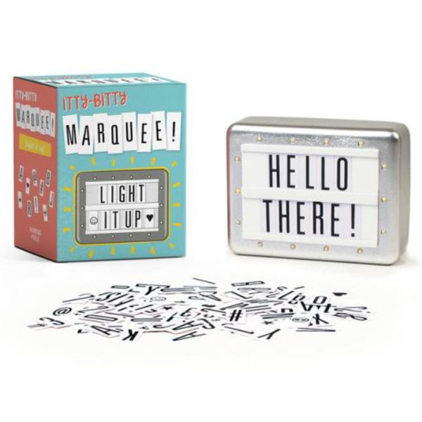 Running Press Itty Bitty Marquee Light It Up! Miniature Edition