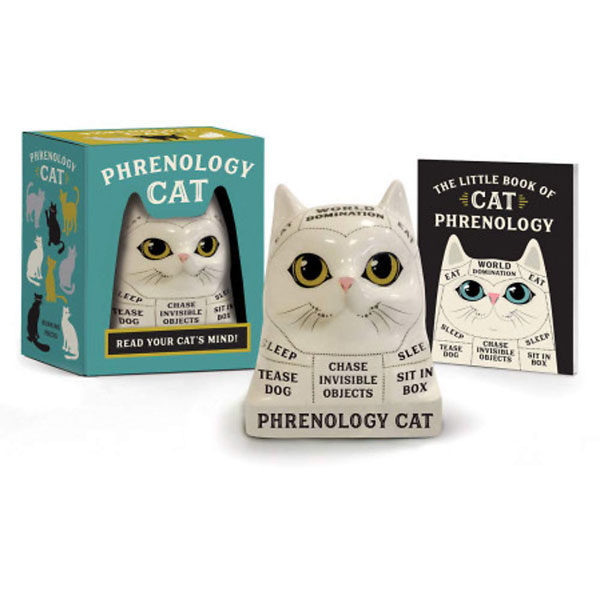 Running Press Phrenology Cat Read Your Cat's Mind! Miniature Editions