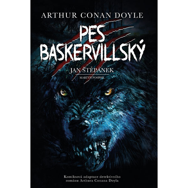 Kontrast Pes baskervillský - komiks