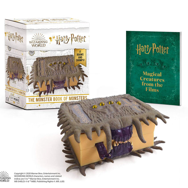 Running Press Harry Potter The Monster Book of Monsters It Roams and Chomps! Miniature Editions