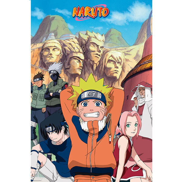 Abysse Corp Naruto Group Poster 91,5 x 61 cm