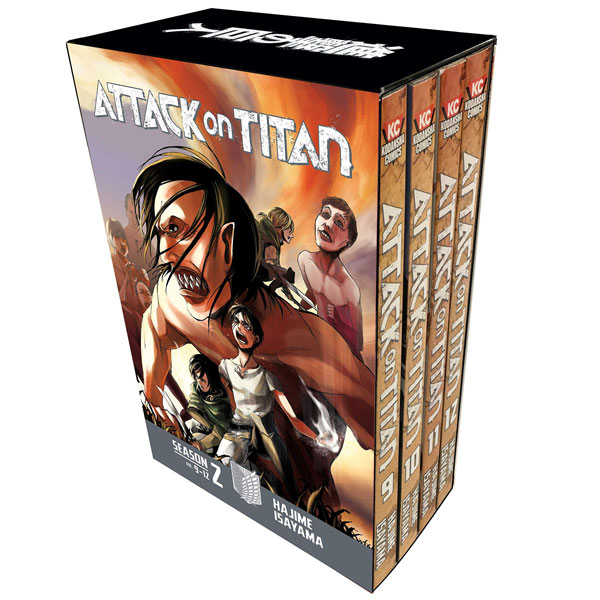 Kodansha America Attack on Titan Season 2 Manga Box Set