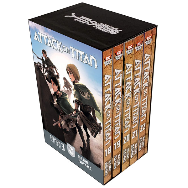 Kodansha America Attack on Titan Season 3 Part 2 Manga Box Set