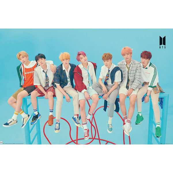 Abysse Corp BTS Group Blue Poster 91,5 x 61 cm
