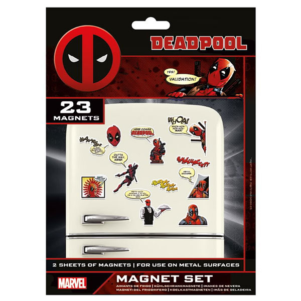 Pyramid International Deadpool Magnet Set 23 ks