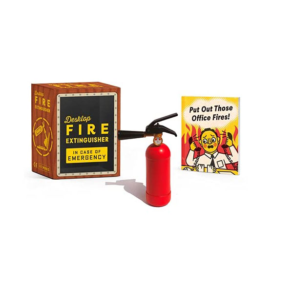 Running Press Desktop Fire Extinguisher Miniature Editions