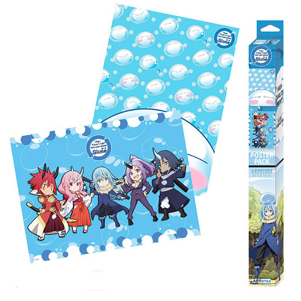 Abysse Corp That Time I Got Reincarnated as a Slime Artworks Posters 2-Pack 52 x 38 cm