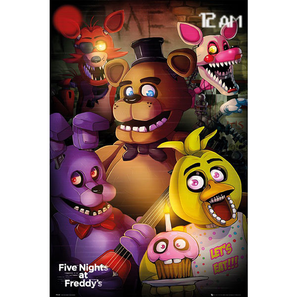 Abysse Corp Five Nights at Freddy's Group Poster 91,5 x 61 cm
