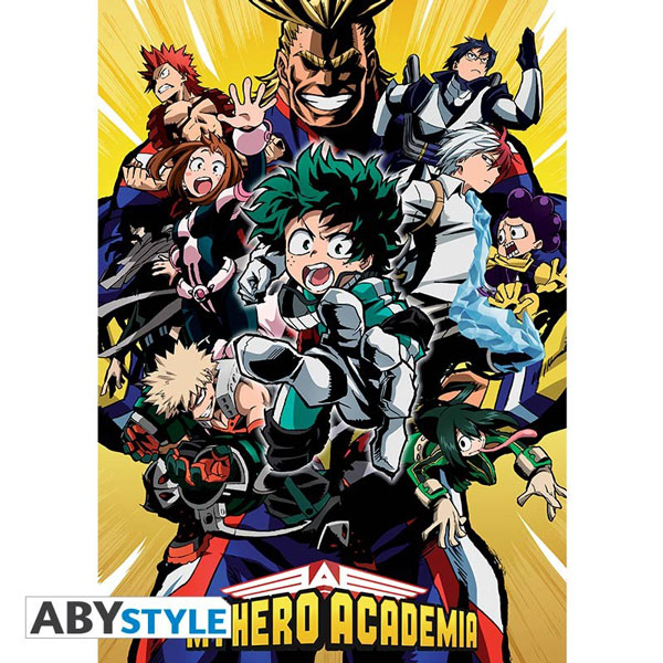 Abysse Corp My Hero Academia Group Poster 91,5 x 61 cm