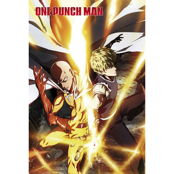 GB eye One-Punch Man Saitama & Genos Poster 91,5 x 61 cm