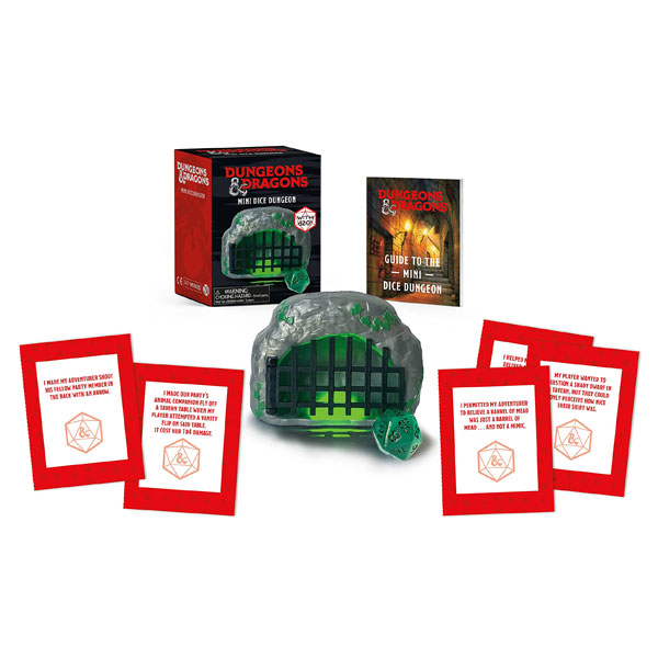 Running Press Dungeons & Dragons: Mini Dice Dungeon (Miniature Editions)