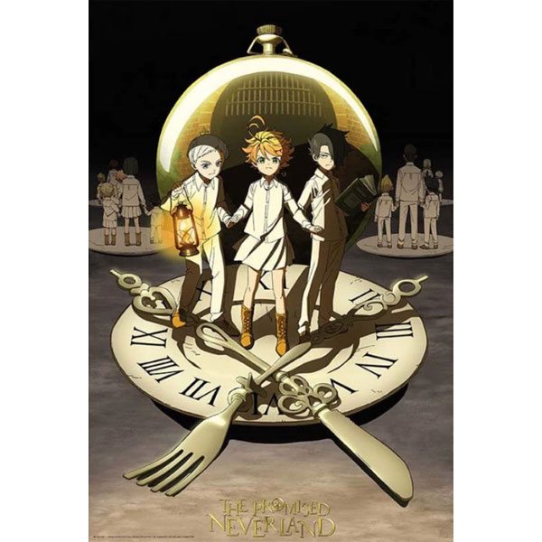 Abysse Corp Promised Neverland Group Poster 91,5 x 61 cm