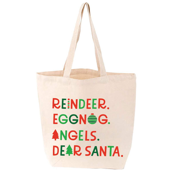 Gibbs M. Smith Inc Christmas List Taška (Tote Bag)