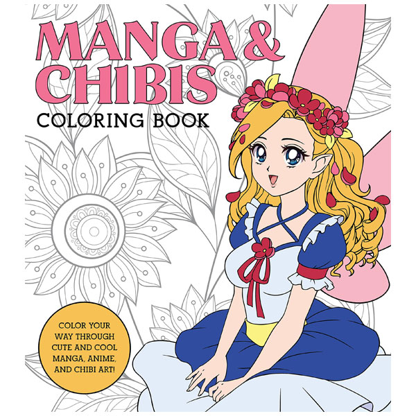 Walter Foster Publishing Manga & Chibis Coloring Book