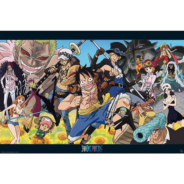 GBeye One Piece Dressrosa Poster 91,5 x 61 cm