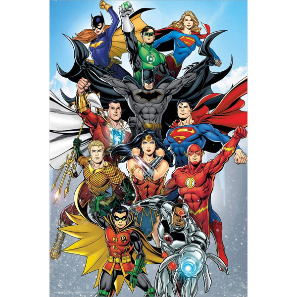 GBeye DC Comics Rebirth Poster 91,5 x 61 cm