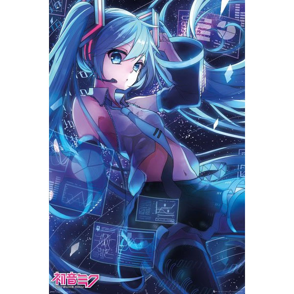 GBeye Hatsune Miku Screen Poster 91,5 x 61 cm