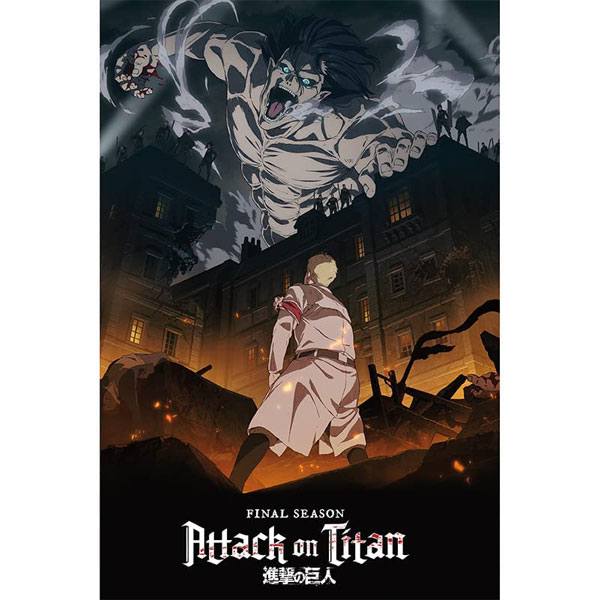 GBeye Attack on Titan Attack Season 4 Key Art Poster 91,5 x 61 cm