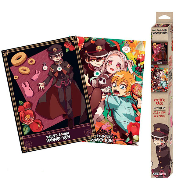GBeye Toilet-Bound Hanako-kun Posters 2-Pack 52 x 38 cm