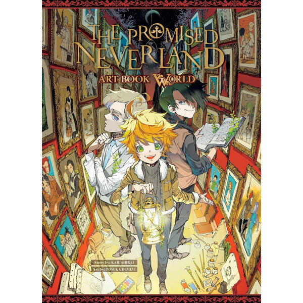 Viz Media Promised Neverland: Art Book World