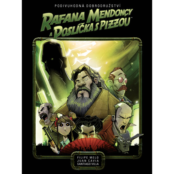 Comics Centrum Podivuhodná dobrodružství Rafana Mendoncy a poslíčka s pizzou