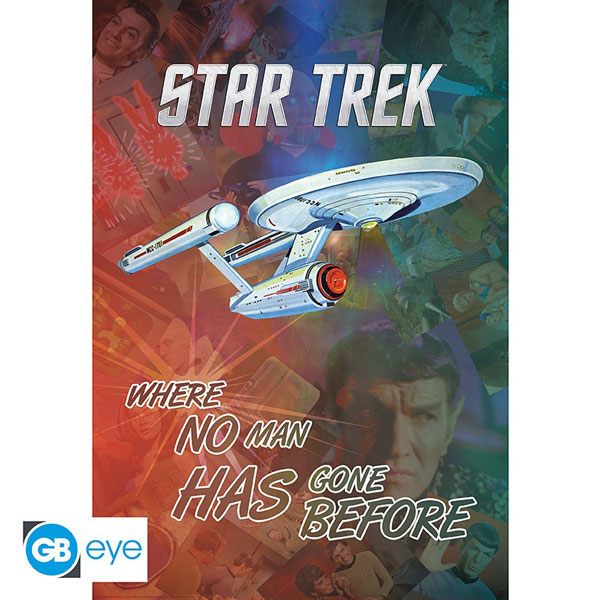 Star Trek Ehere No Man Has Gone Before Poster 91,5 x 61 cm