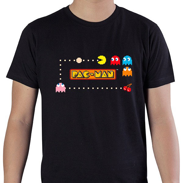Abysse Corp Pac-Man Retro Gaming Tričko - M