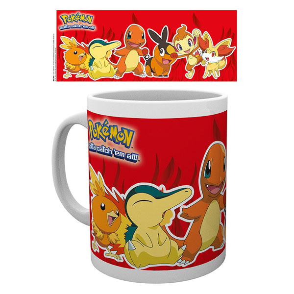 GBeye Pokémon Fire Starters Šálka