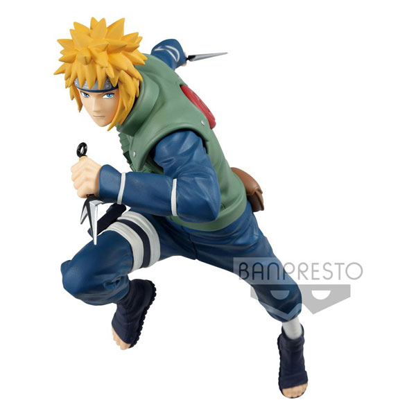 Banpresto Naruto Shippuden Vibration Stars PVC Statue Namikaze Minato 18 cm