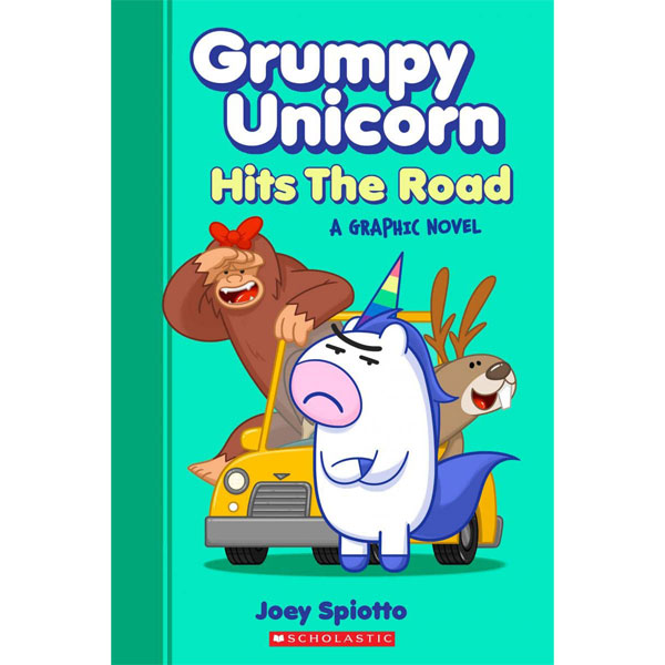 Scholastic US Grumpy Unicorn Hits the Road: A Graphic Novel