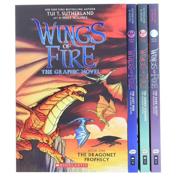 Scholastic US Wings of Fire 1-4 A Graphic Novel Box Set