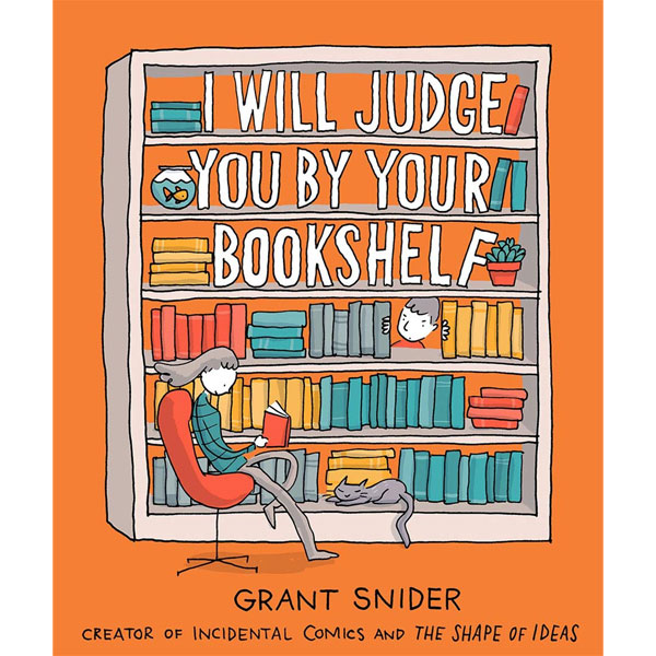 Top Shelf Productions I Will Judge You by Your Bookshelf
