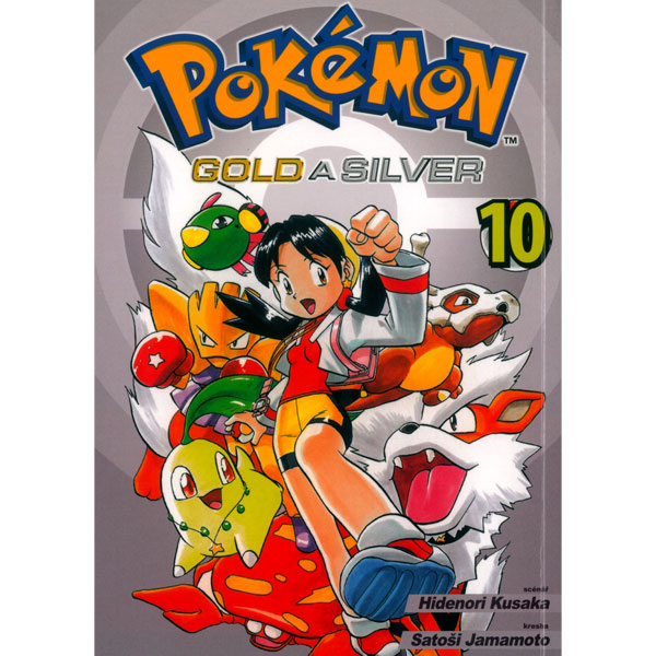 CREW Pokémon 10 Gold a Silver