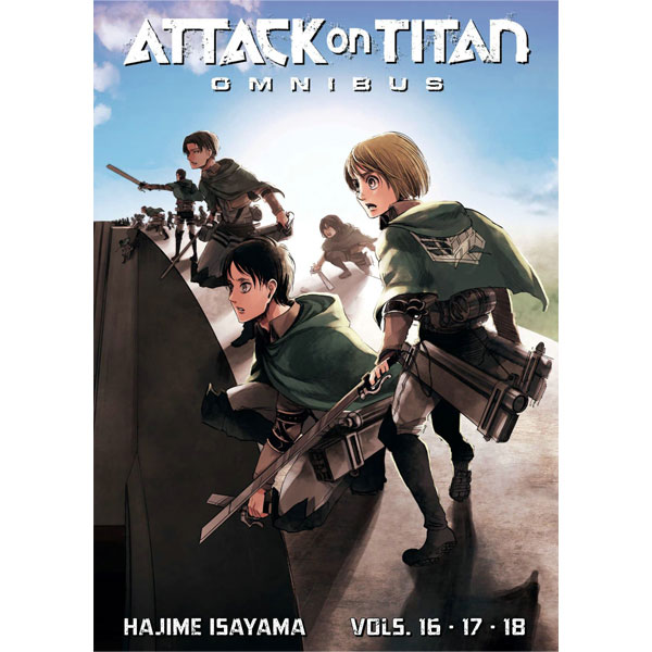 Kodansha America Attack on Titan Omnibus 6 (Vol. 16-18)