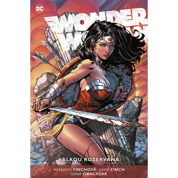 BB art Wonder Woman: Válkou rozervaná
