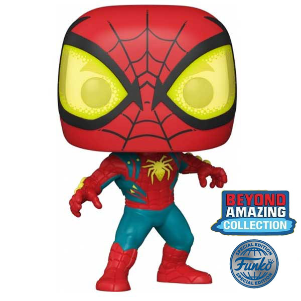 Funko POP! Marvel Comics Spider-Man Oscorp Suit Beyond Amazing Collection Exclusive