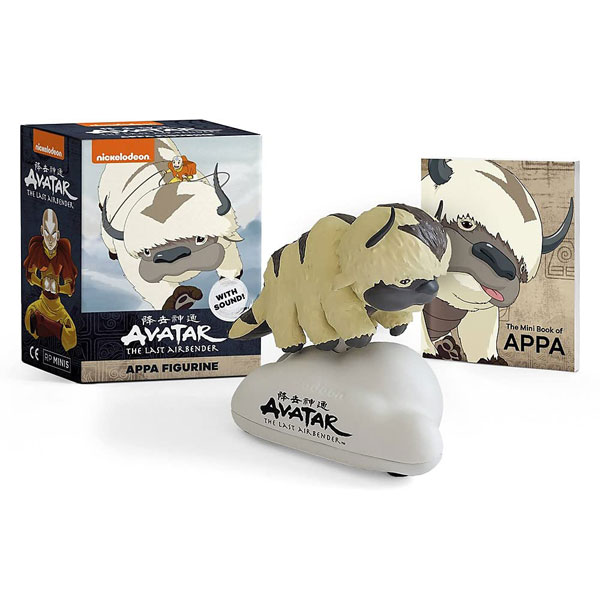 Running Press Avatar: The Last Airbender Appa Figurine With Sound Miniature Editions