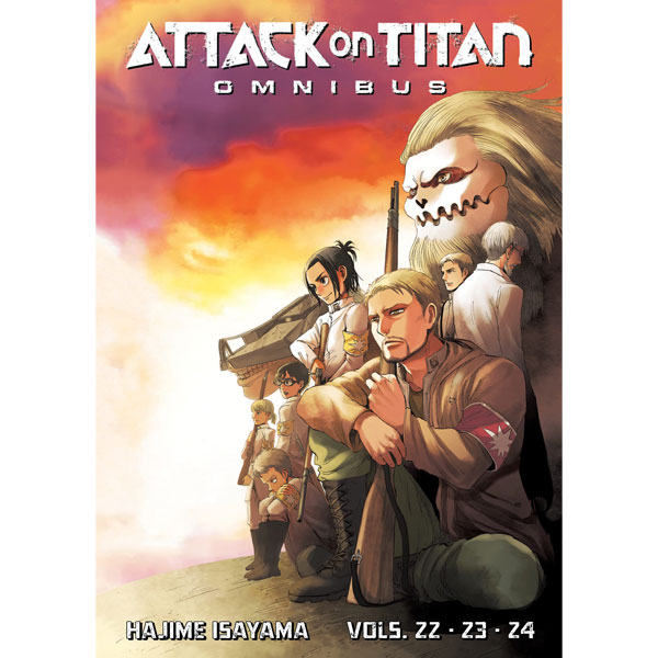 Kodansha America Attack on Titan Omnibus 8 (Vol. 22-24)