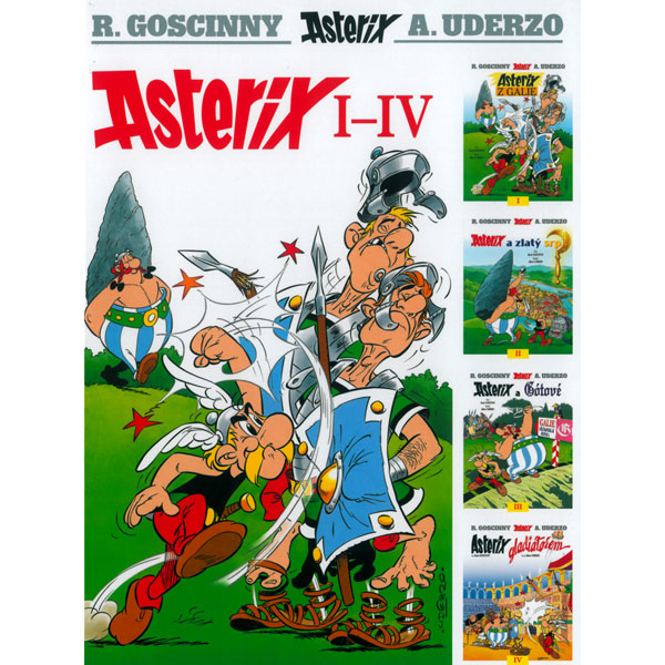 Egmont Asterix I-IV (v češtine)