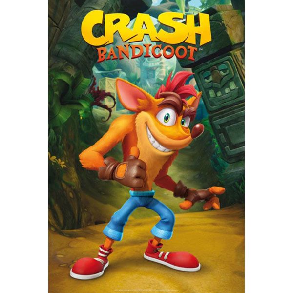 GBeye Crash Bandicoot Classic Crash Poster 91,5 x 61 cm